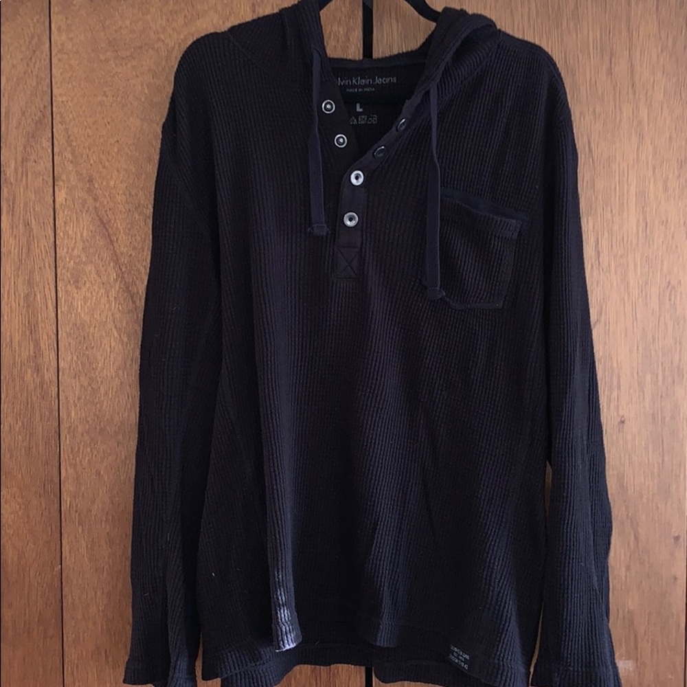 Calvin Klein Jeans Waffle Hoodie